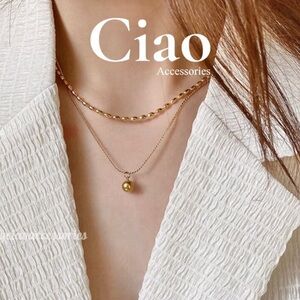 RUST-FREE Golden Necklace